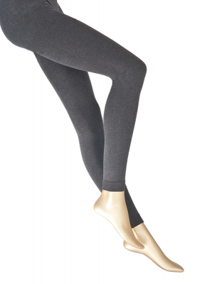 Thermo-Leggings Grau/Melange