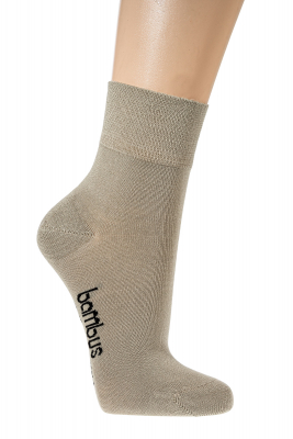 Wellness- Socken Bambus - beige